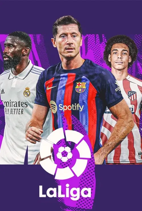 IPTV UK football cover art: LaLiga stars in action