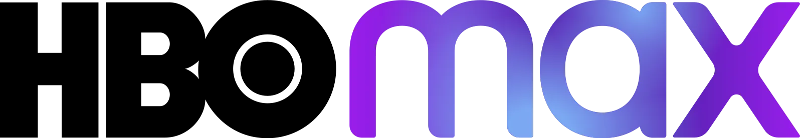 HBO Max logo: catalogue titles on demand with IPTV UK